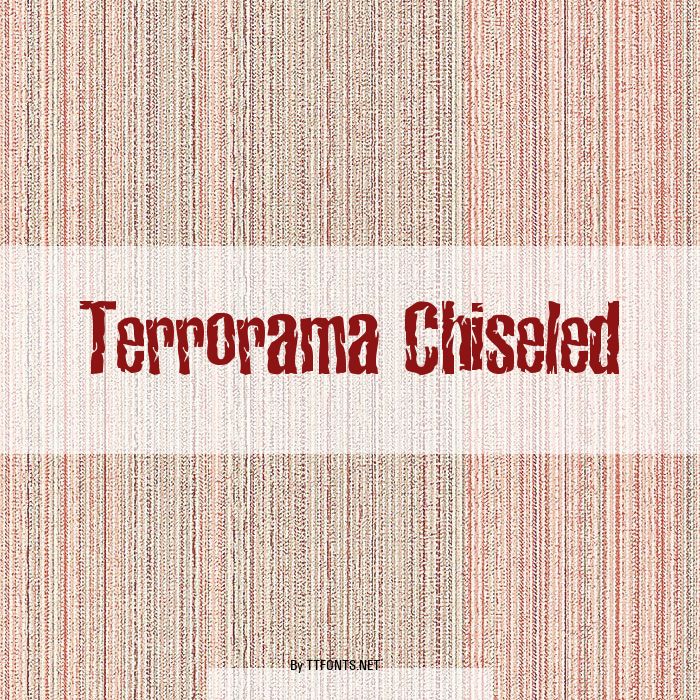 Terrorama Chiseled example